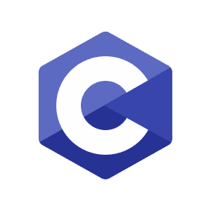 C language logo